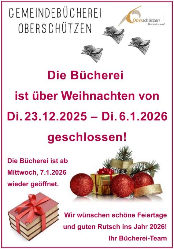 Weihnachten geschlossen